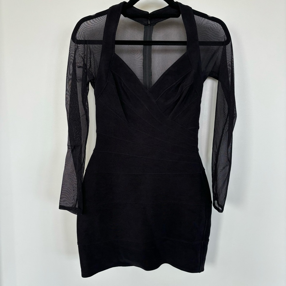 Tadashi Vintage Little Black Dress Size Xs